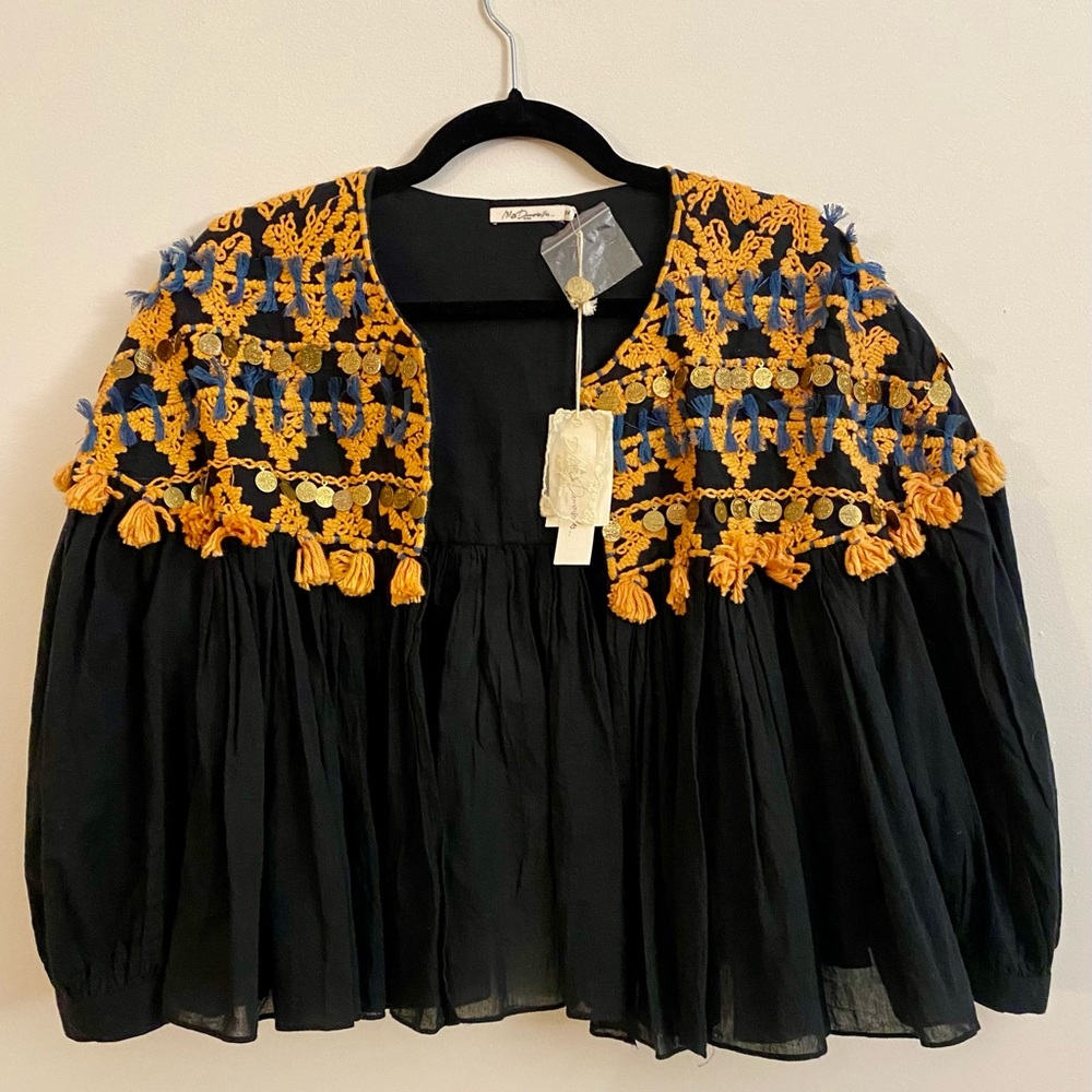 (NEW) Mes Demoiselles Paris Bohemian Style Cardigan